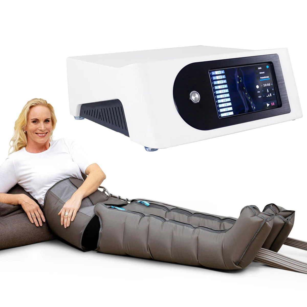 Professional 3 In 1 Pressotherapy Air Pressure Therapy Lymphatic Drainage Detox Portable Slimming Machine