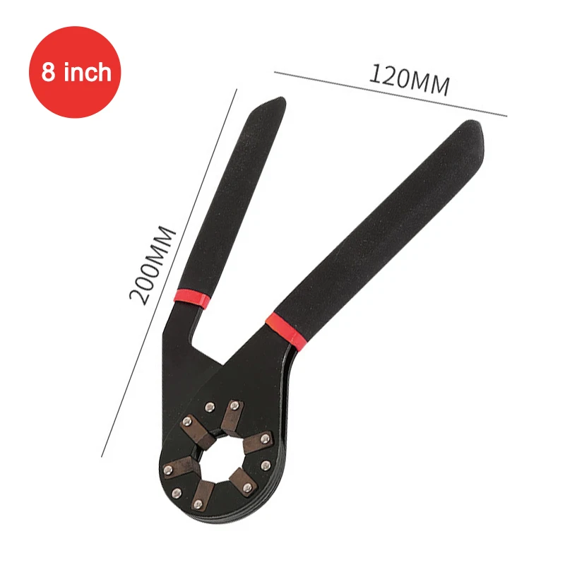 6/8 Inch Multifunction Universal Wrench Adjustable Hexagon Spanner Grip Pliers Multi Tool for repairman workshop