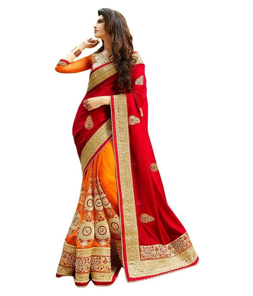 Одежда для вечеринки, индийские женщины, взрослые, моющиеся, сухая чистка, Индия и Пакистан, поддержка полноразмерных сари/Shari, современный дизайн