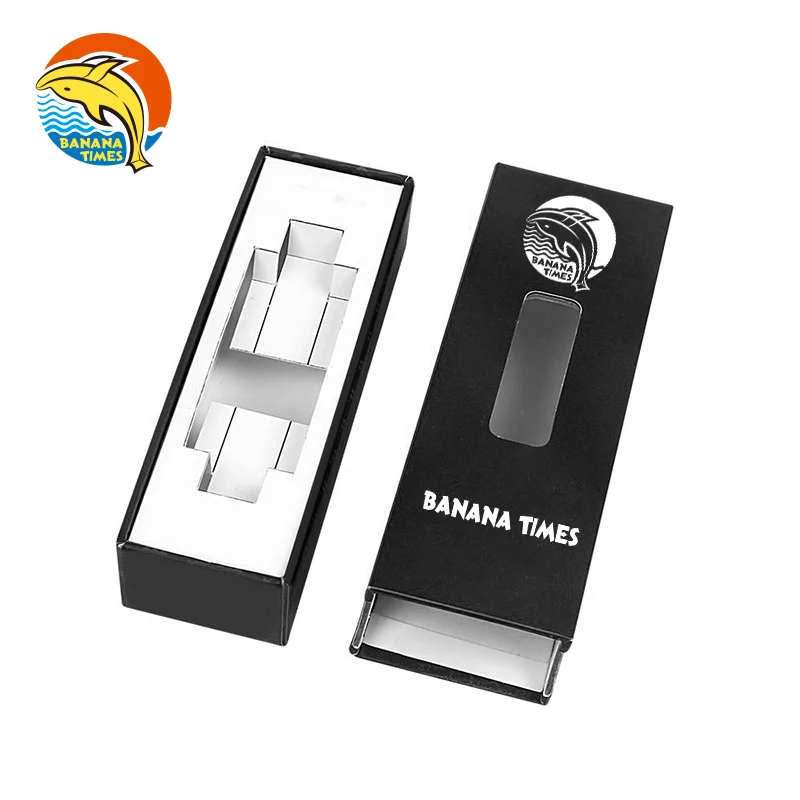 Texas Custom Child Proof Safety Button Lock Packaging 510 Device Sliding Box 1ml Childproof Packaging Box with PVC Window