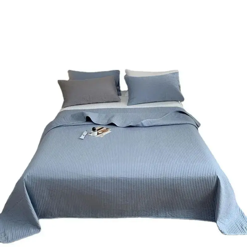 Комплект из 3 предметов охлаждающее и водонепроницаемое одеяло хлопковое наполненное мультяшными растительными листьями животных для свадьбы в отеле