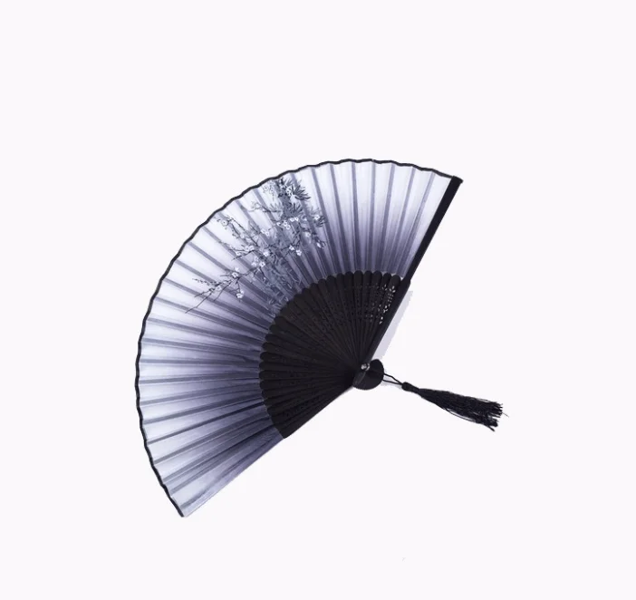 Promotion Gift Bamboo Fans Designs Fashion High Quality Personalized Print Paper Hand Fans