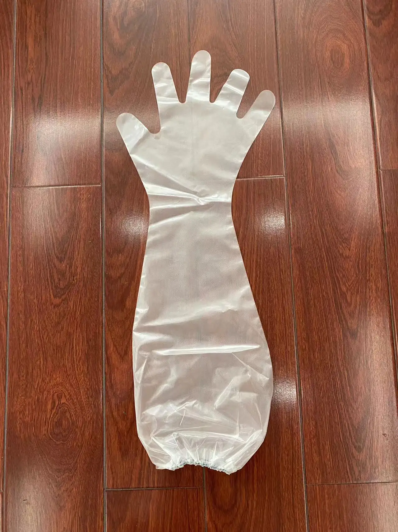 High Quality Kitchen Food Gloves Transparent Disposable Cpe Long Arm Gloves