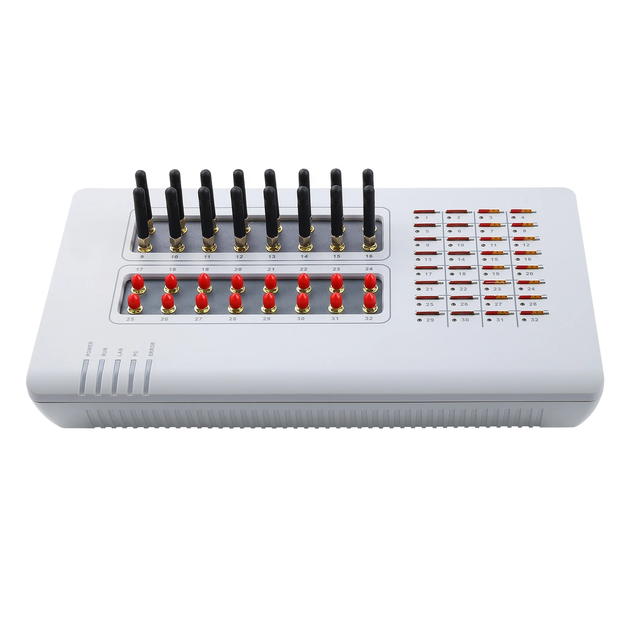 GSM Voip Gateway With SIP And H323 Protocol Gsm Goip 32 Port Voip Gsm Gateway GoIP32 Voip Terminal