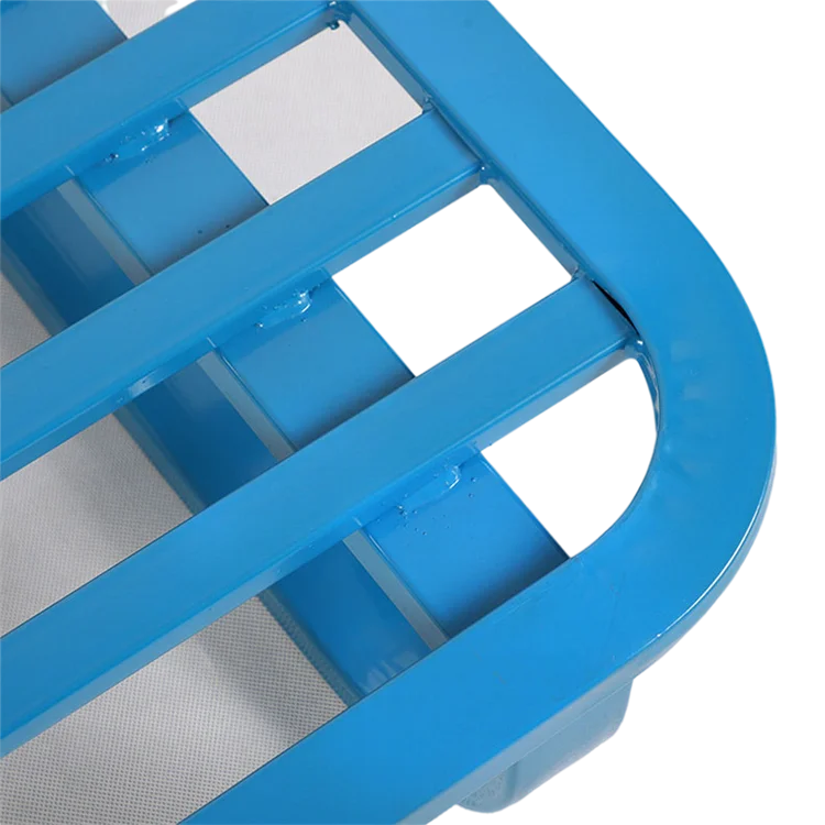 Factory customized sales Transportation Rounded logistics tray Double sided forked full steel pallet