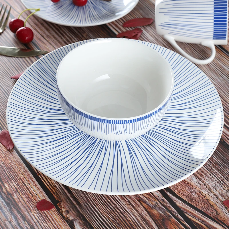  Китайский производитель фарфоровая сценическая посуда для гостиниц Villeroy Boch Западные Керамические Столовые