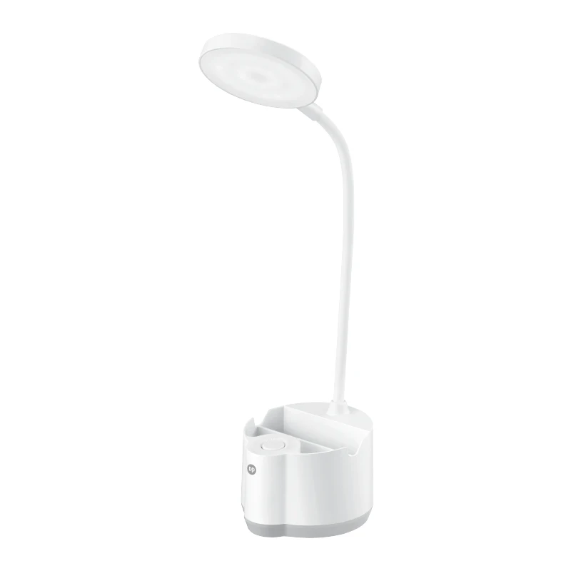 New Design Modern Children Reading Led Desk Lamp Rechargeable Table Lamp with Pen Holder