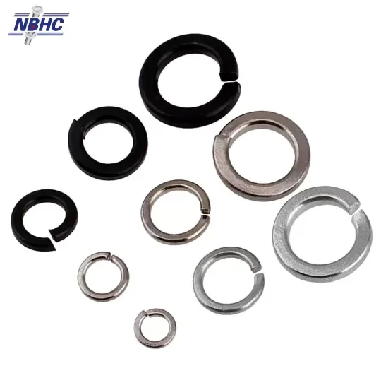 NBHC004WA DIN127 Spring Lock Washer Stainless steel 304 A2-70 spring helical split ring lock washer