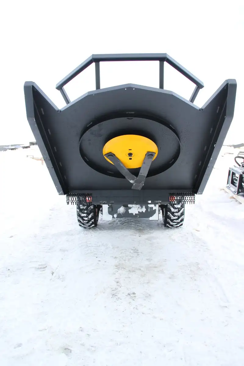 Industrial Mini Skid Steer high flow Brush Cutter/Brush Mower- The Brush Buster Mini by Quick Attach