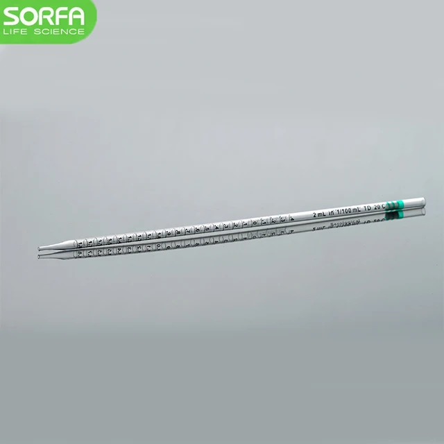 Лабораторные пипетки 2 мл одноразовые серологические пипетки