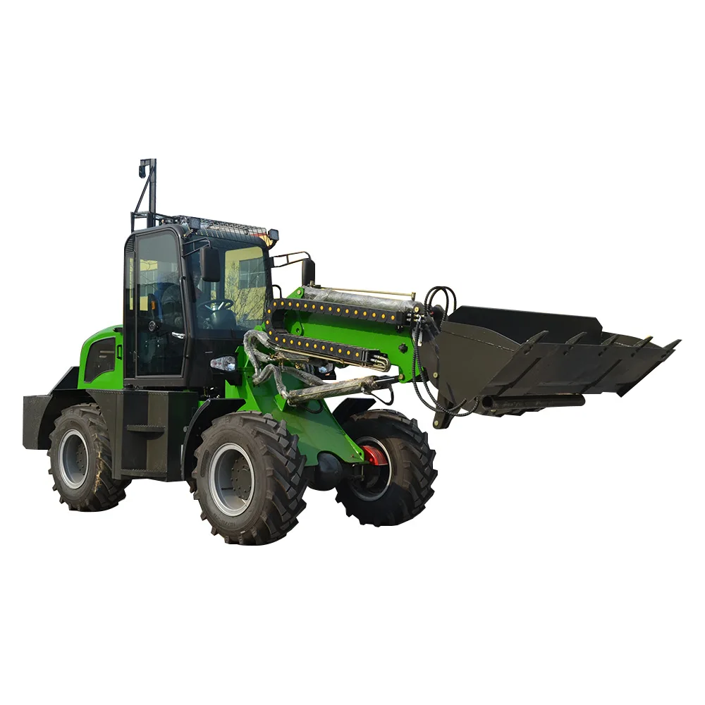 Factory Direct Export TL2000 telehandler telescopic loader 4x4 front end loader