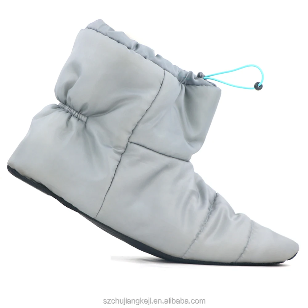 Gray multi-function customization Rechargeable Wireless Winter Warmer electrically Heated shoes