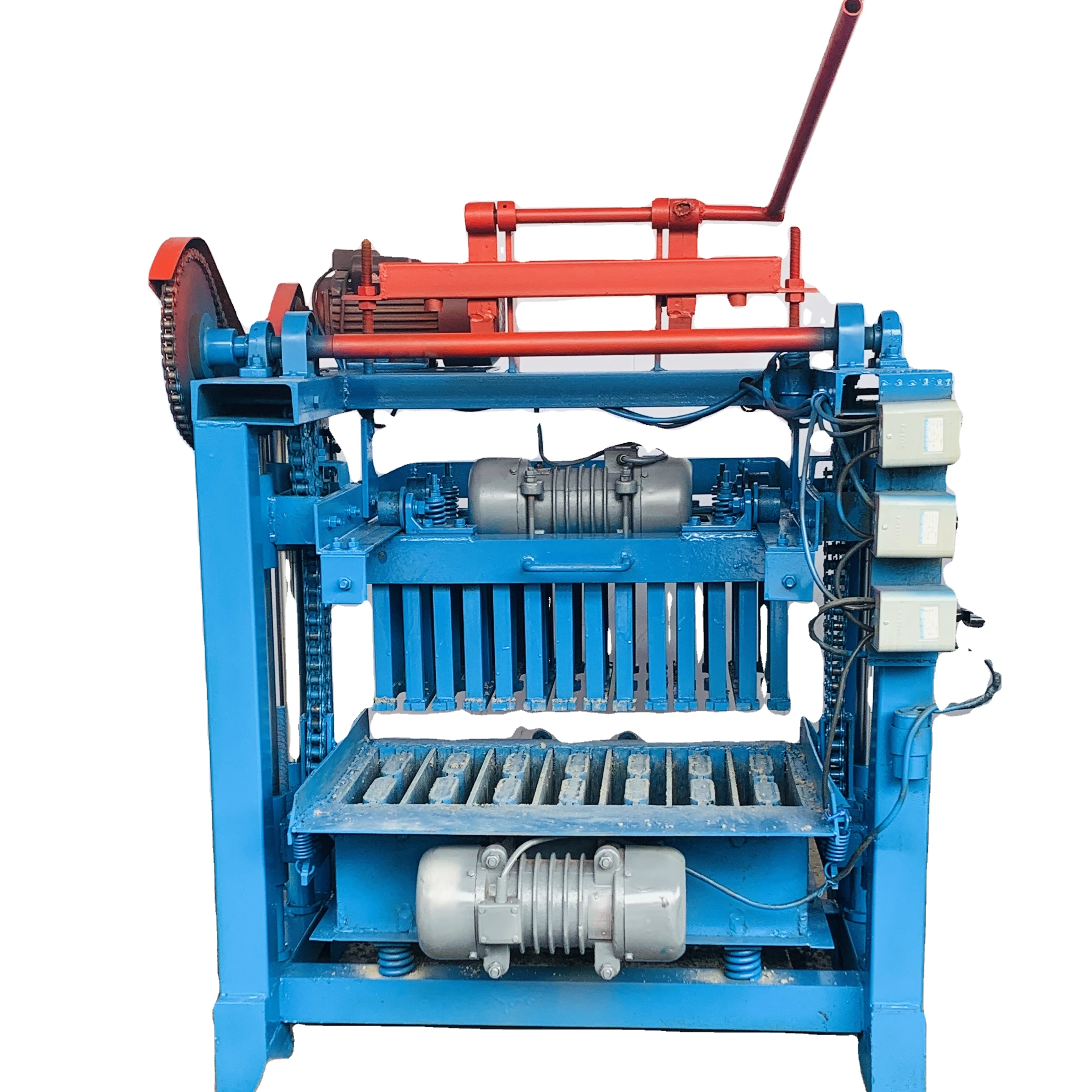 Small Business  Automatic hollow blocks machine brick making machinery concrete block concrete brick making 2023 machinery
