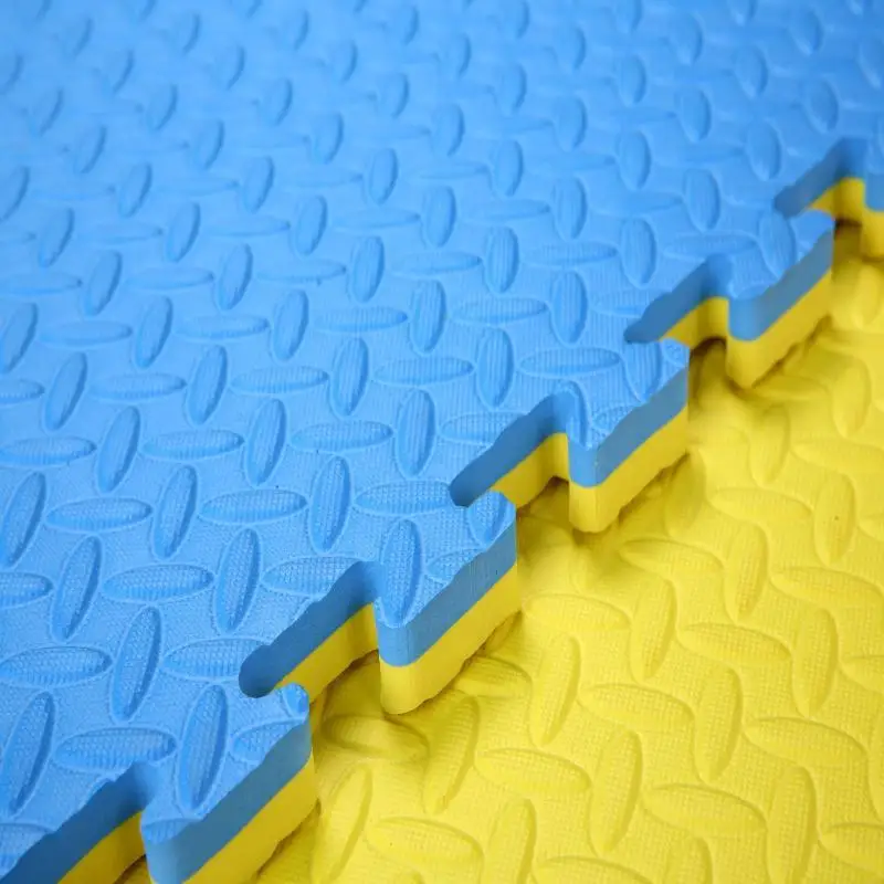 Lifttop Martial Arts Mats EVA Black Yellow Blue Green Waterproof Floor Mats Taekwondo Karate Judo Exercise Puzzle Mat Tatami
