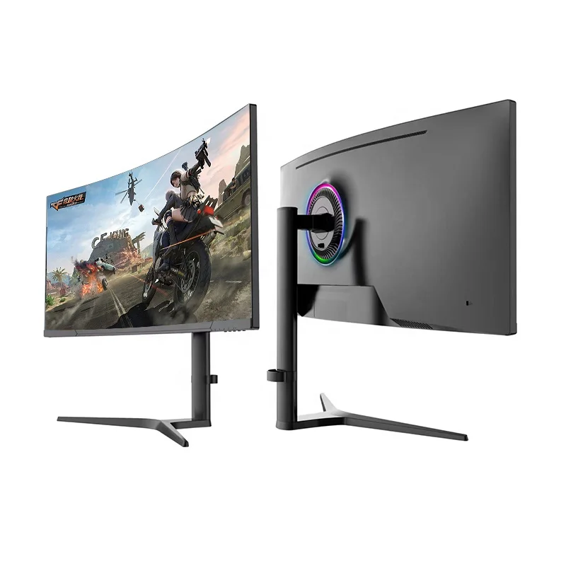 Factory custom 34 inch curved gaming monitor R1500 1ms desktop pc monitor HDR 4k game monitors 165hz