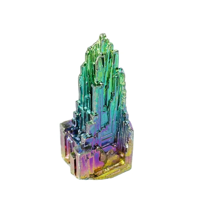 Оптовая продажа натуральные необработанные лечебные камни висмута кристаллические слитки висмутовая руда для украшения