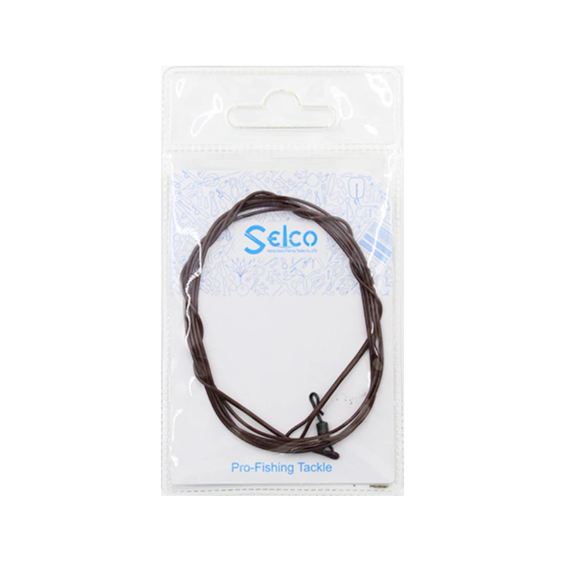 Selco Wholesale Ready Tied Lead Core Leaders Lead core Braided Line carp fishing lead core leader line Carp Fishing Line