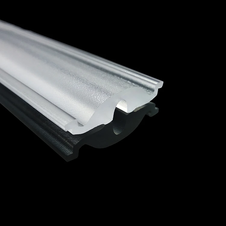 High Quality Extrusion Craft Lampshade Linear Acrylic LED Light Lens With the Beam Angle of 150 Degree