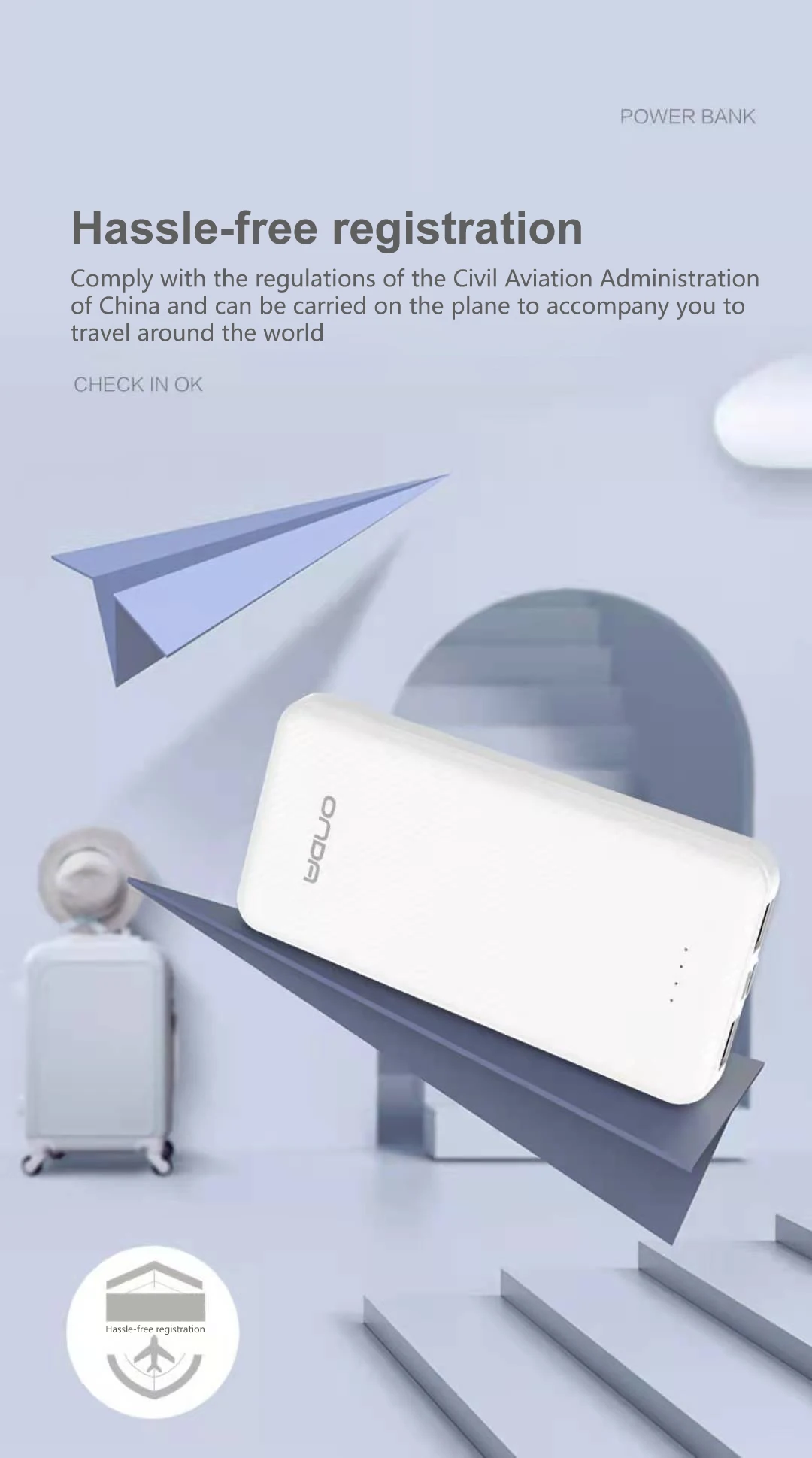 Китайский бренд ONDA Mobile Power быстрая зарядка Мобильный блок питания безопасный эффективный мобильный