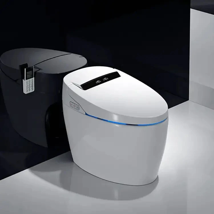 Japanese Fashion automatic Sensor Flush Bathroom One Piece Intelligent wc Commode smart toilet bidet bowl