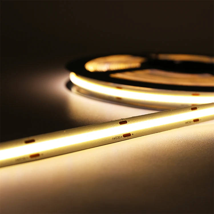 5m dc12v 24v 420led 8mm FPC Flexible fob strip cob led lights for home decoration