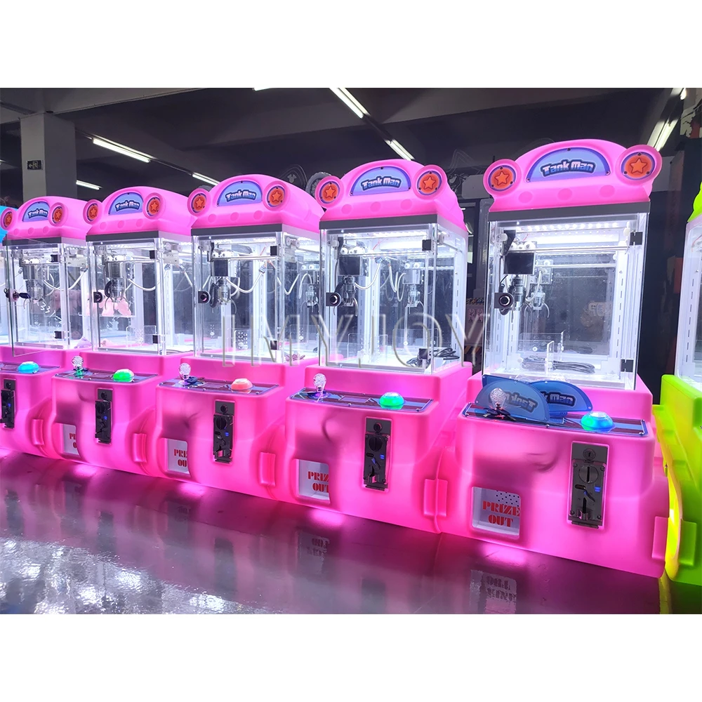 2023 Japanese commercial wholesale custom cheap mini coin operated arcade crane plush toy machine vending claw machine