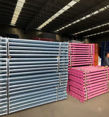 wholesale Support Jack Post Shore Powder Coated Adjustable Steel Props Construction Shoring Acrow Scaffolding Acro Props