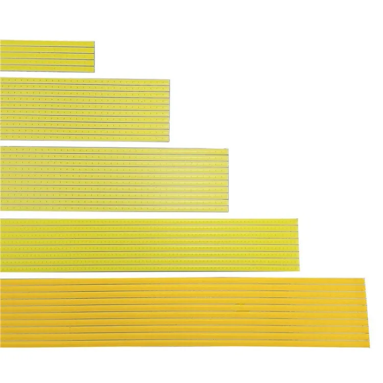 LED  cob rigid strip hard 12V 24V low voltage bar aluminium  PCB  6mm lighting bar lights slim