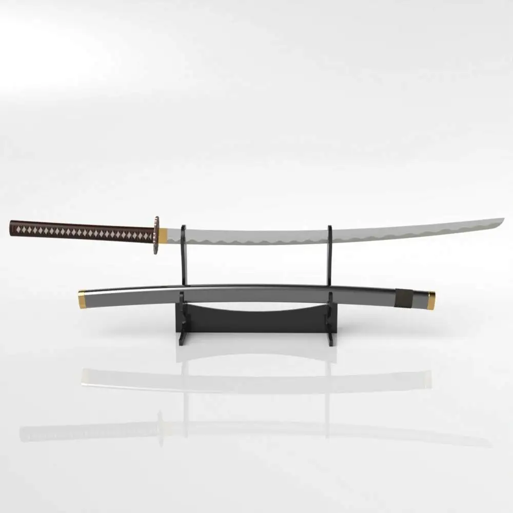 Подставка для мечей katana акриловая двухслойная витрина самурайского меча настольная подставка катаны акриловый лист 6 мм