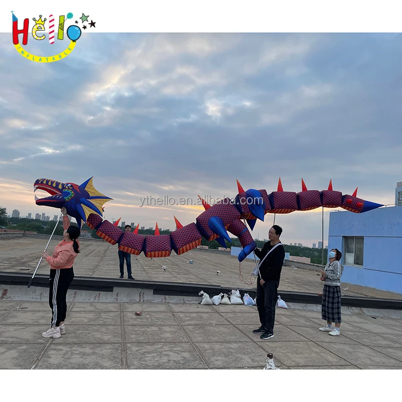 Custom Huge outdoor parade dragon dance inflatable puppet
