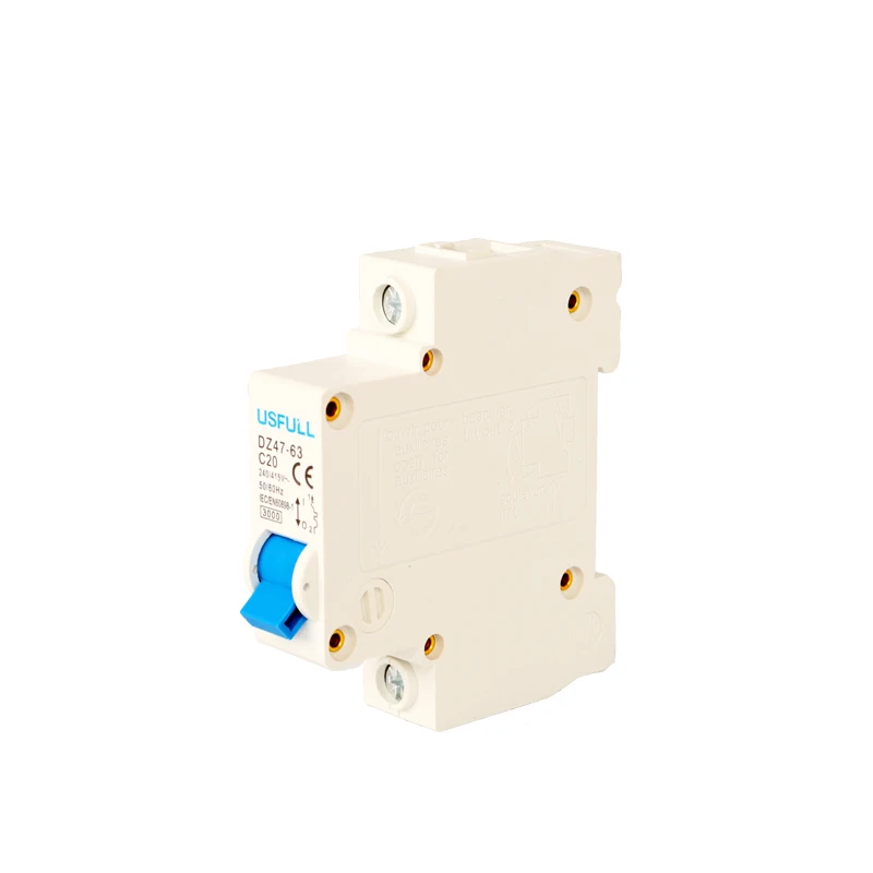 
USFULL DZ47-63 mcb with inmetro certificate C45 3KA 4.5KA 6KA 