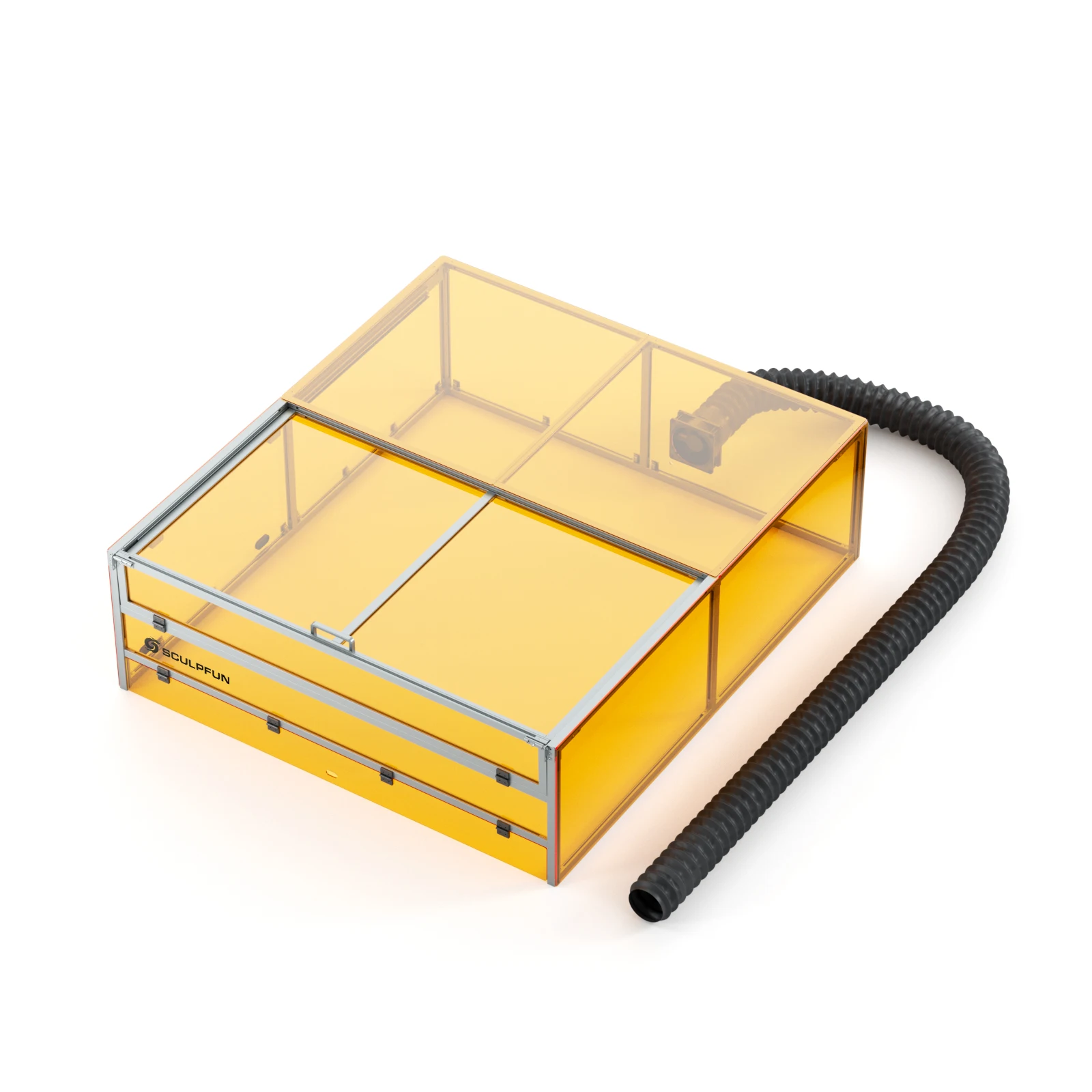Shulpfun B70 корпус для S70 Max 70W лазерный гравер резак дымостойкий огнеупорный с вентилятором