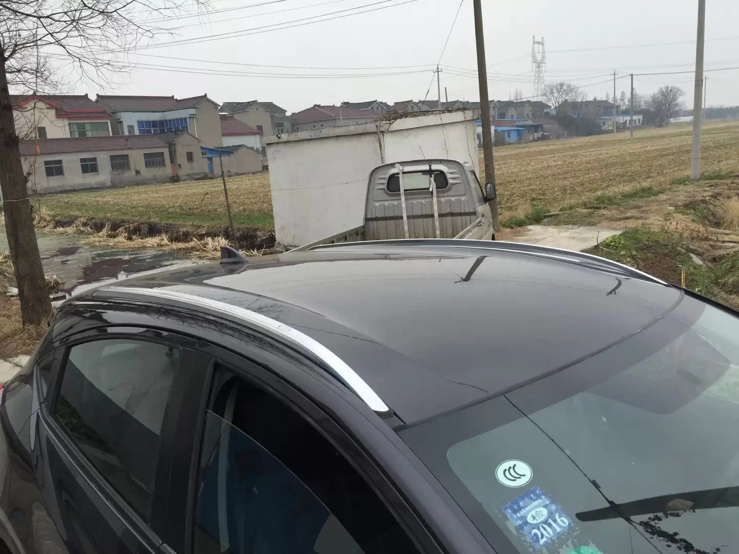 YH-C-082 High quality aluminum alloy roof rack luggage rack side rails roof rails for Honda HRV/XRV/Vezel 2015-2018