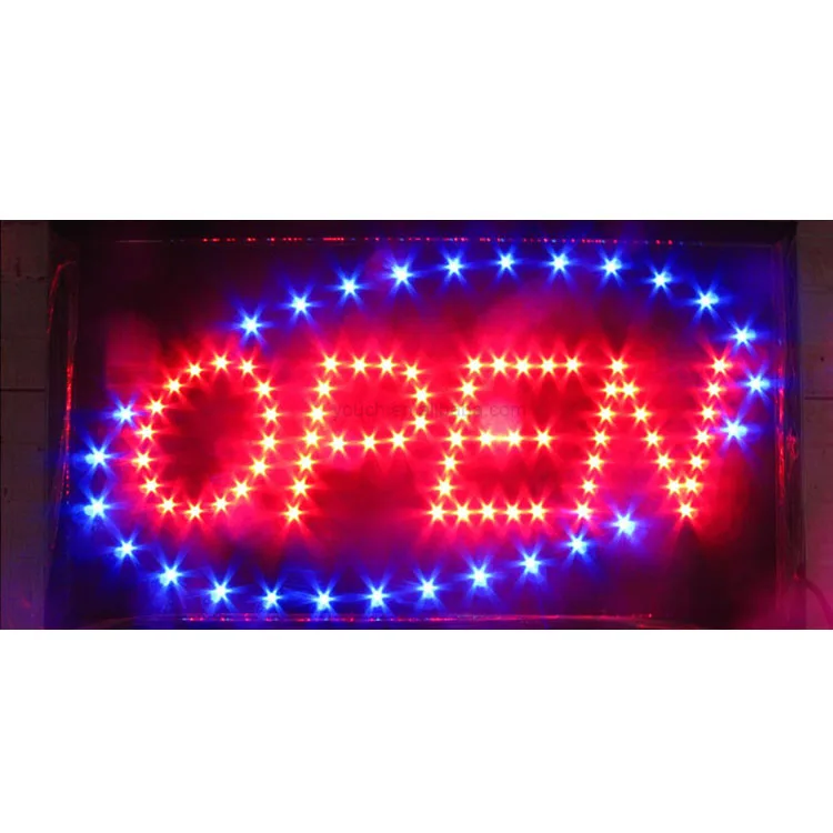 Manufacturer led open sign for your good business