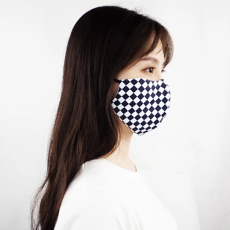 
custom logo washable face cover sun protection cool feeling summer face cover washable mouth-muffle 