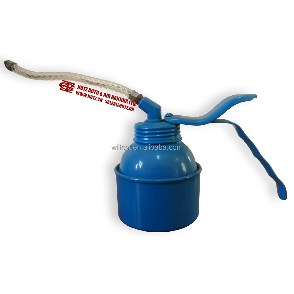 Европейский стиль смазка масло спрей может HUTZ 250 мл универсальный стальной ручной насос oiler OC250EP02A ручная металлический масляный горшок