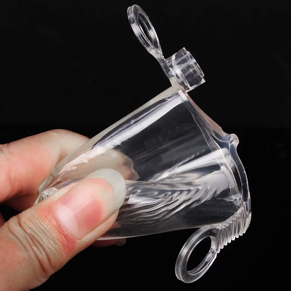 SM dual-use sex supplies homemade private HD Transparent vibration dilator vaginal anal speculum