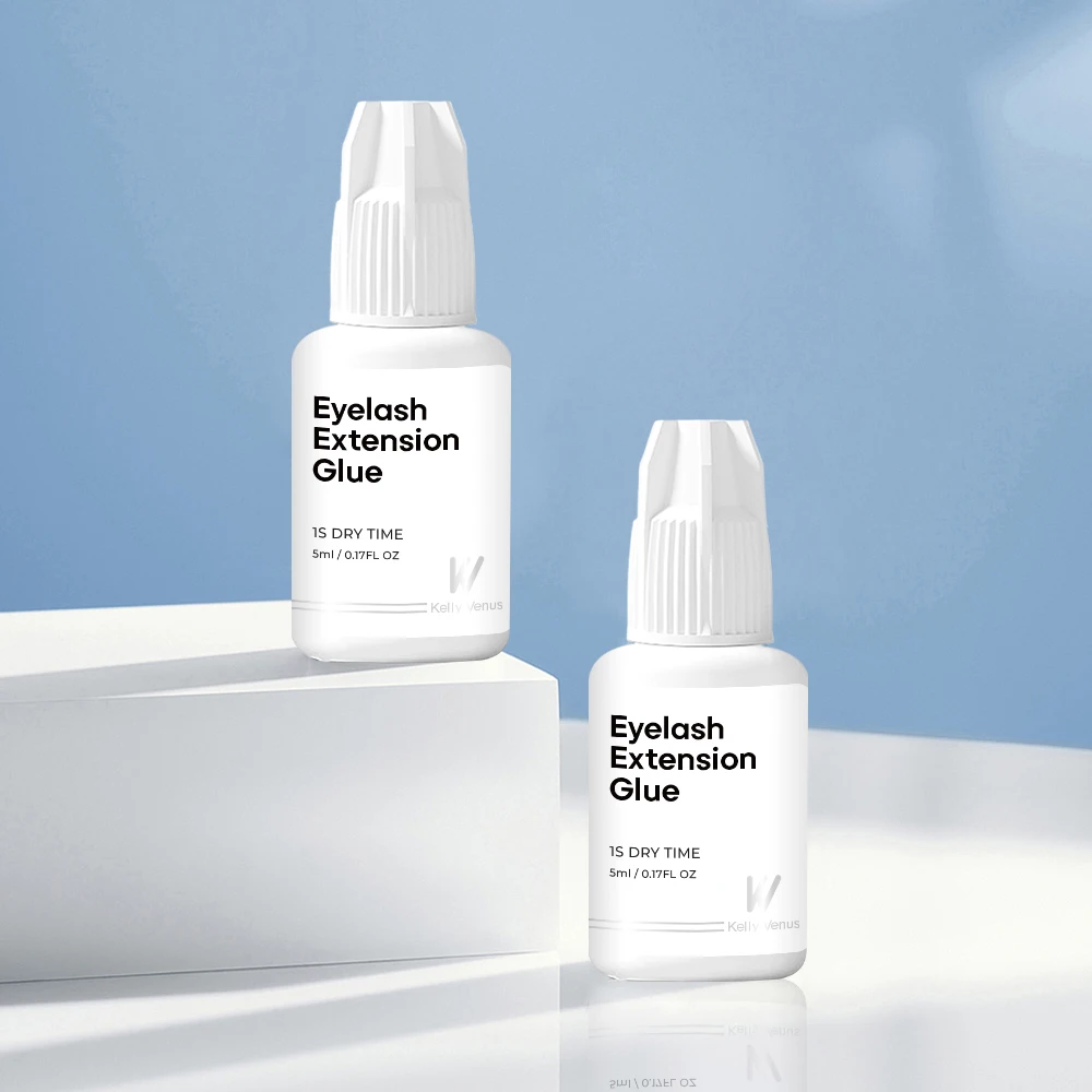 1s anti foundation waterproof oil resistant lash glue for eyelash extension lash adhesive glue private label eyelash glue