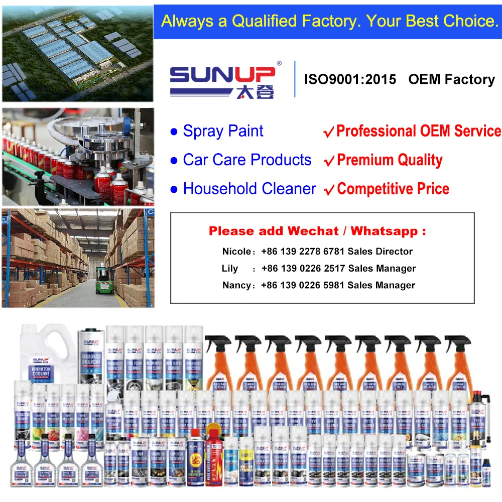 Car Care High-Temp Lubricant Aerosol Products Vaselin Polish Spray