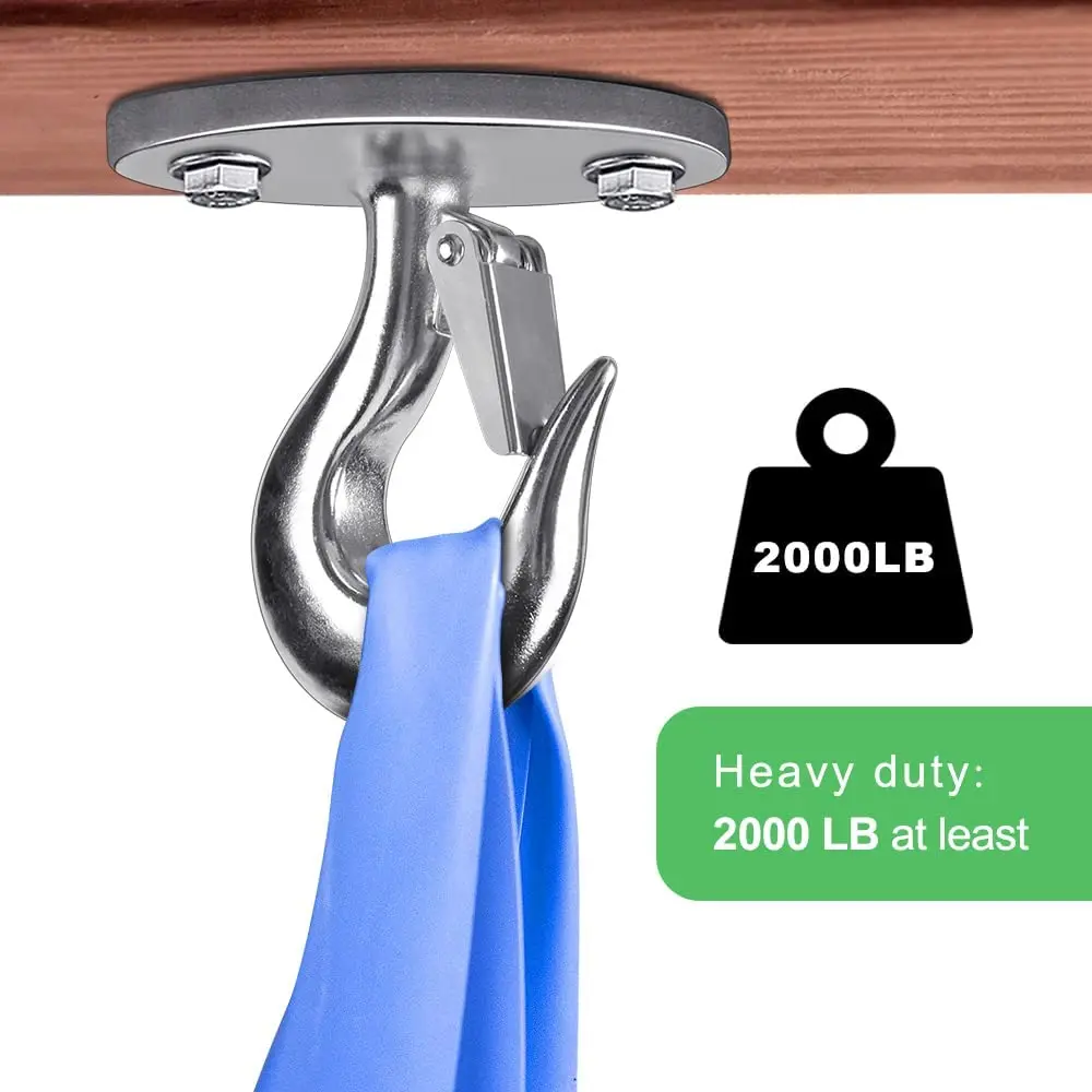 Factory Price yoga aerial swing wall mounted anchor for resistance band for Body Weight Strength Training Ceiling Mount Bracket
