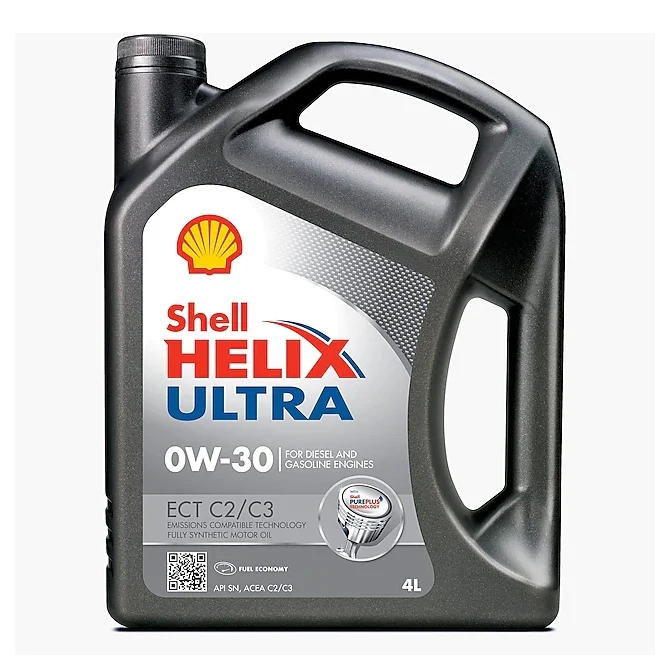 Полностью синтетическое моторное масло Shell Helix Ultra ECT C2/C3 0w-30