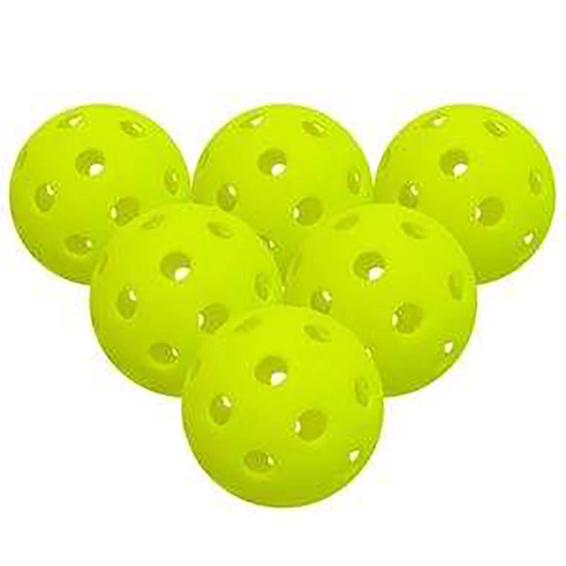 Wholesale custom logo Dura Fast 40 holes USAPA approved outdoor pickle ball Durable 74mm pickleball balls
