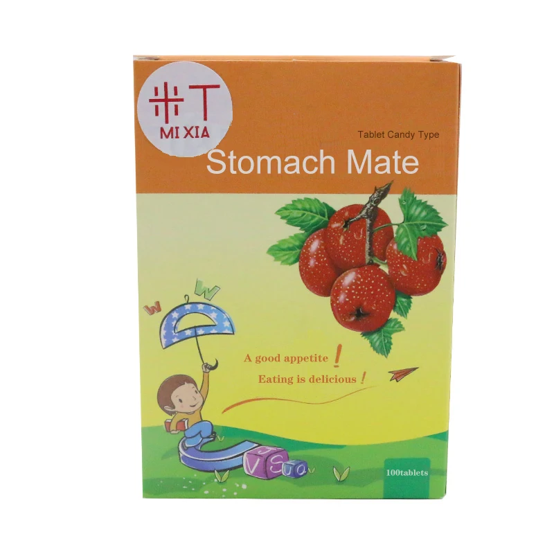 Carotene And Various Organic Acids Enhance Stomach Lipase Stomach Digestion Candy Tablets Hawthorn Chewable Tablets