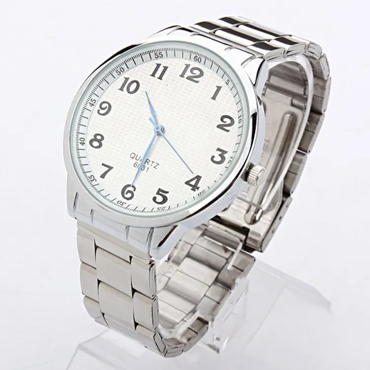 Vintage Simple Watch With Beautiful Numbers Eternity Series Minimalist Couple Watch Large Dial Quartz Watch