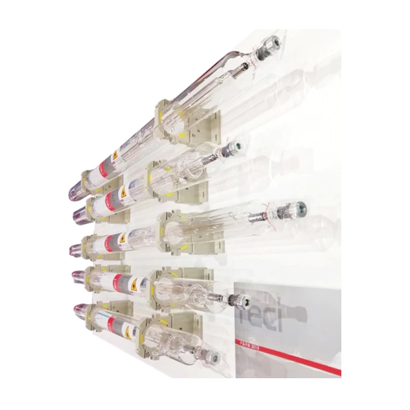 Reci High-accuracy 75W Sealed CO2 Laser Tube for Cutting and Engraving compared with RECI Laser