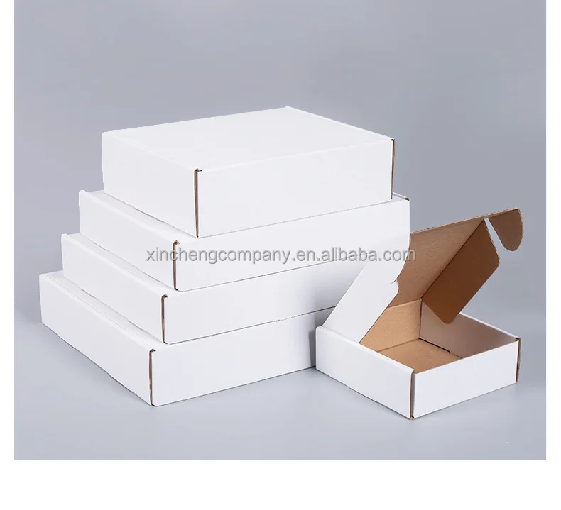 Пользовательский логотип почтовая коробка + папиросная бумага бумажная наклейка высокое качество упаковка для доставки товара