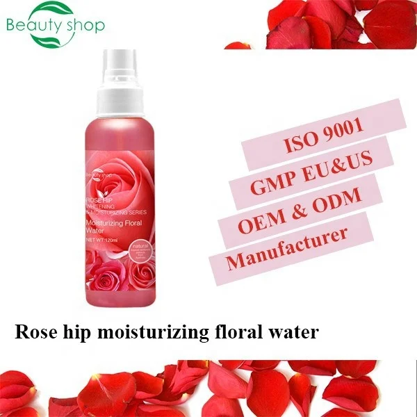 organic soothing face moisturizer spray 100% pure rose floral water toner rose water for skin