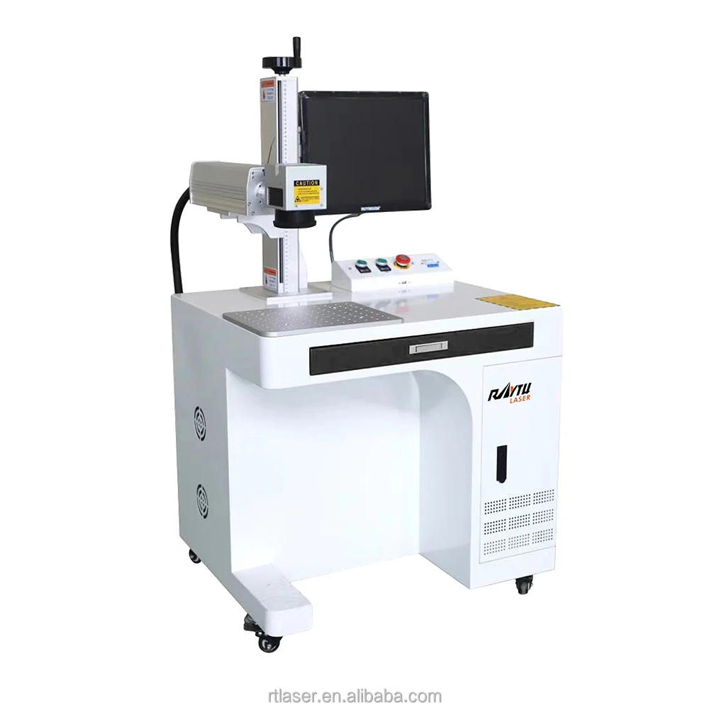 Gold silver copper jewelry cutting engraving machine 50w 100w fiber laser marking machine at factory price