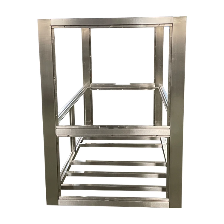 Customized Laser Cutting Welding Metal Frame Sheet Metal Fabrication Service Metal Shield For Industrial