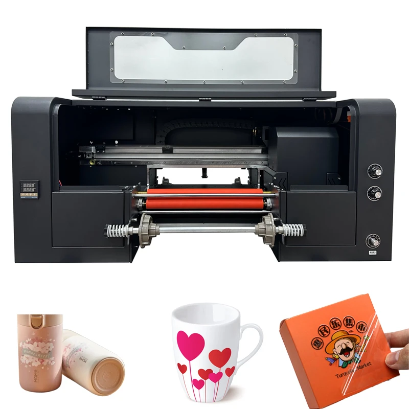 Uv Dtf Printer A3 Small Business Sticker Logo Label Diy Impresora 30Cm Digital Uv Dtf Printer Xp600